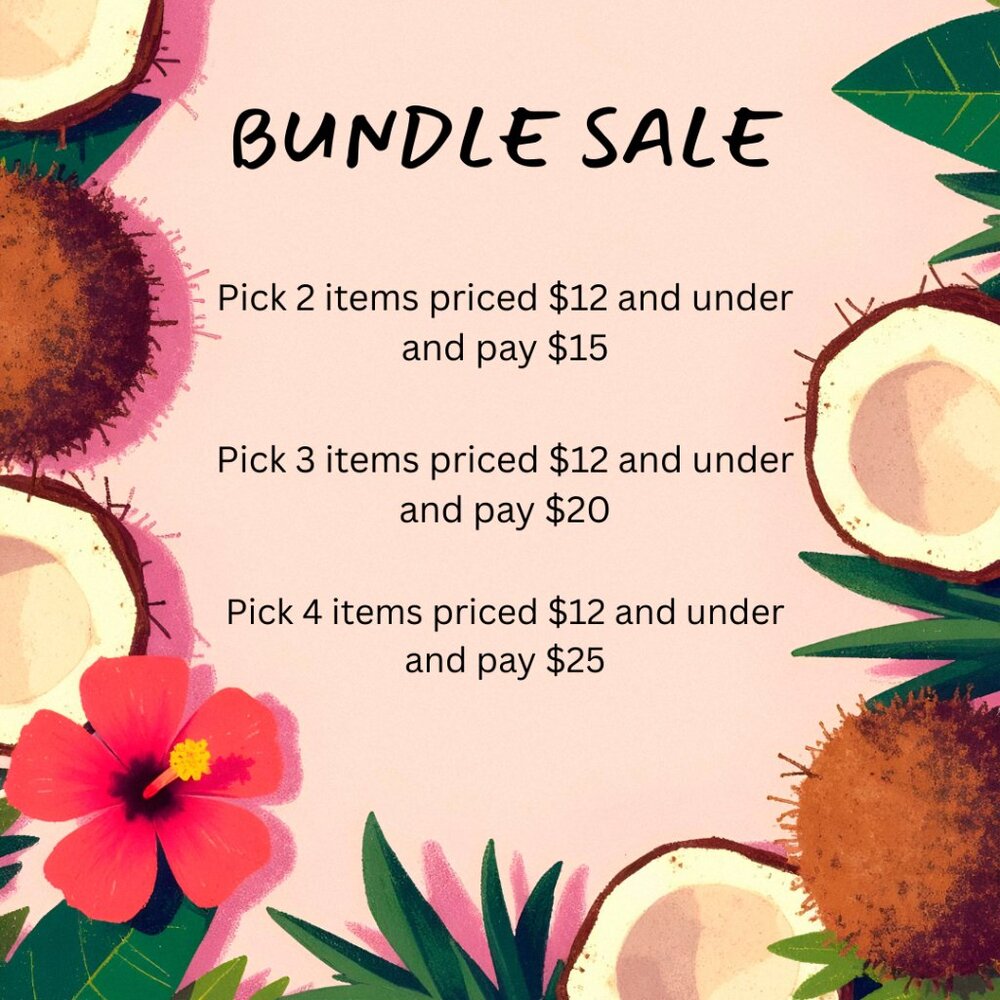 BUNDLE SALE! Bundle and SAVE items under $12 or Make Me an offer! - Picture 1 of 1